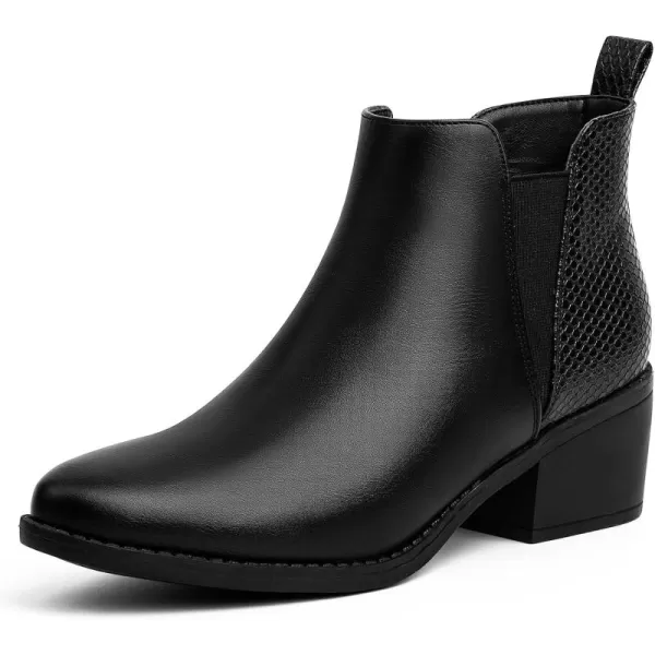 MUSSHOE Women's Ankle Boots Chelsea Short Boots Waterproof Comfortable Garden Outdoor Shoes