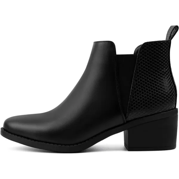 MUSSHOE Women's Ankle Boots Chelsea Short Boots Waterproof Comfortable Garden Outdoor Shoes