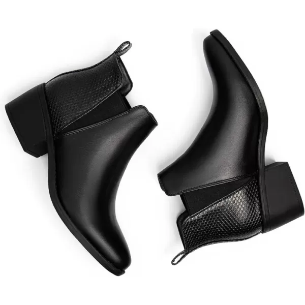 MUSSHOE Women's Ankle Boots Chelsea Short Boots Waterproof Comfortable Garden Outdoor Shoes