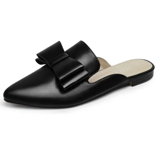 MUSSHOE Mules for Women Flats Comfortable Pointed Toe Slip on Women Mules Flats…