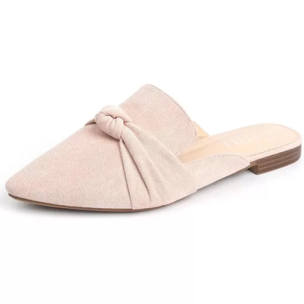 MUSSHOE Mules for Women Flats Comfortable Pointed Toe Slip on Women Mules Flats…