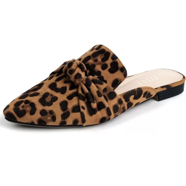 MUSSHOE Mules for Women Flats Comfortable Pointed Toe Slip on Women Mules Flats…