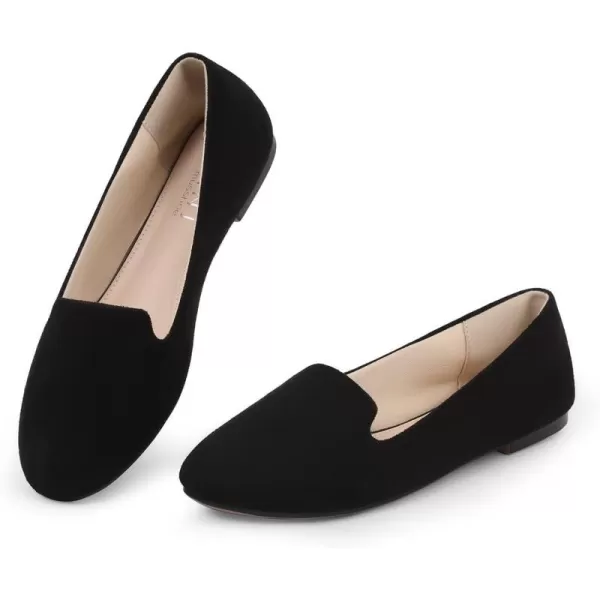 MUSSHOE Flats Shoes Women Comfortable Round Toe Memory Foam Women's Flats