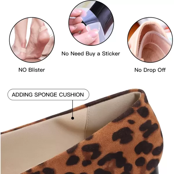MUSSHOE Women's Flats,Ballet Flats Shoes for Women Dressy Work Comfortable Pointed Toe Slip On Casual Business Shoes Work Flats Shoes for Women