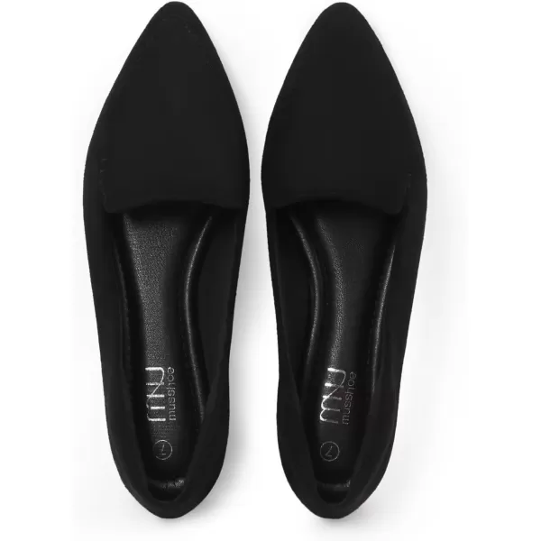 MUSSHOE Women's Flats,Ballet Flats Shoes for Women Dressy Work Comfortable Pointed Toe Slip On Casual Business Shoes Work Flats Shoes for Women