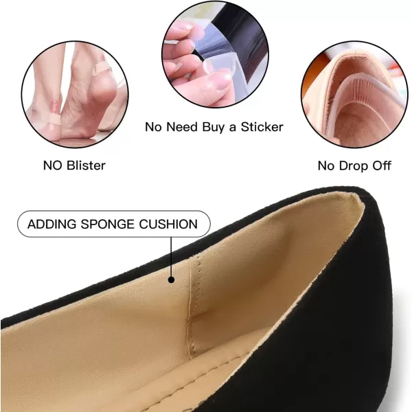 MUSSHOE Flat Shoes Women Round Toe Comfortable Slip On Women Flats with Bow