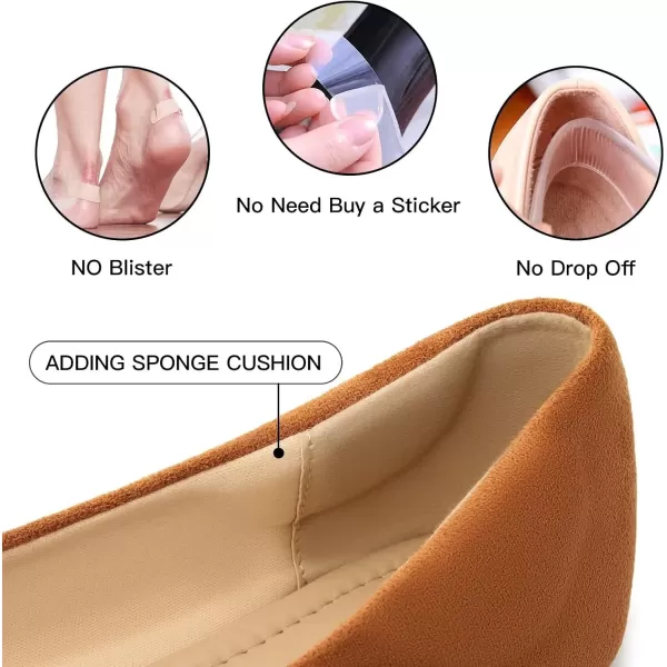 MUSSHOE Flat Shoes Women Round Toe Comfortable Slip On Women Flats with Bow