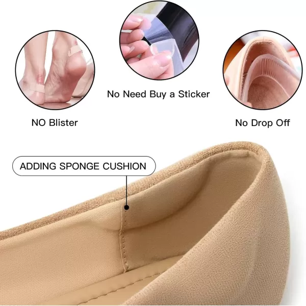 MUSSHOE Flat Shoes Women Round Toe Comfortable Slip On Women Flats with Bow