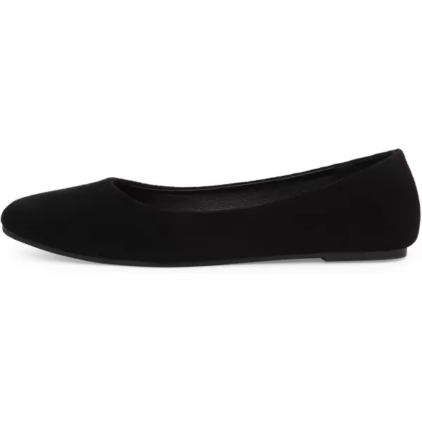 MUSSHOE Flats Shoes Women Comfortable Memory Foam Square Toe Casual Flats for Women Dressy