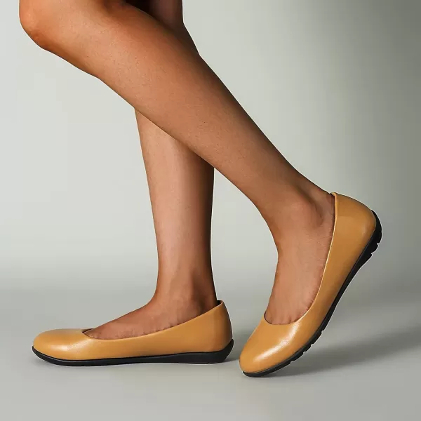 MUSSHOE Flats Shoes for Women Dressy Comfortable Slip-on Flats for Women Round Toe