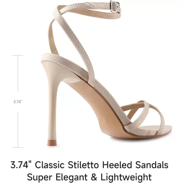 MUSSHOE Heels for Women Women's Heeled Sandals