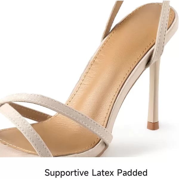 MUSSHOE Heels for Women Women's Heeled Sandals