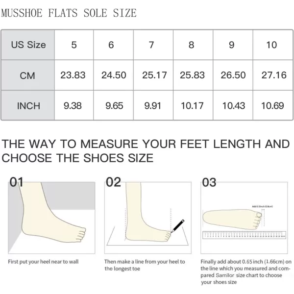 MUSSHOE Women Flats Slip on replace flat shoes
