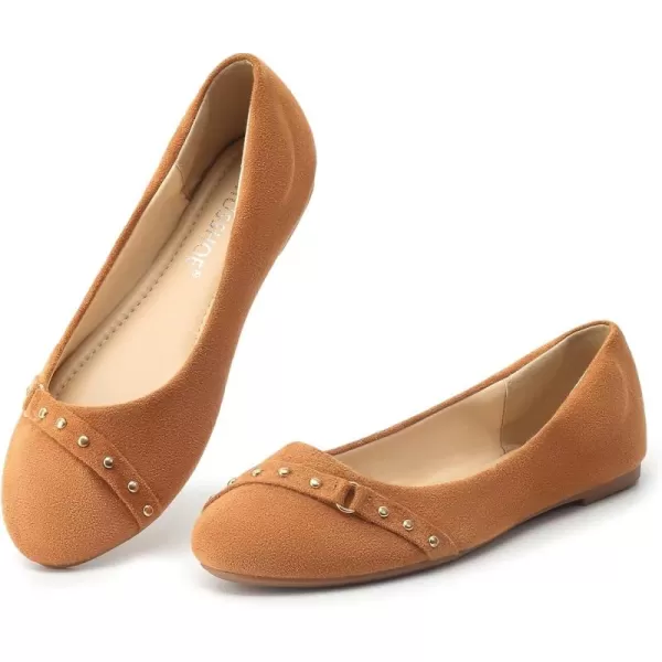 MUSSHOE Flat Shoes Women Round Toe Comfortable Slip On Women Flats with Bow