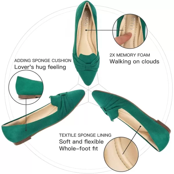 MUSSHOE Flat Shoes Women Comfortable Slip on Women's Flats Dress Shoes for Women