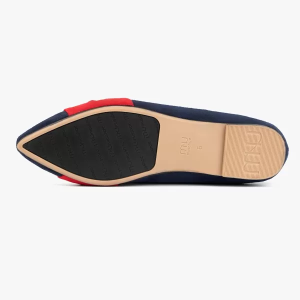 MUSSHOE Flat Shoes Women Comfortable Slip on Women's Flats Dress Shoes for Women