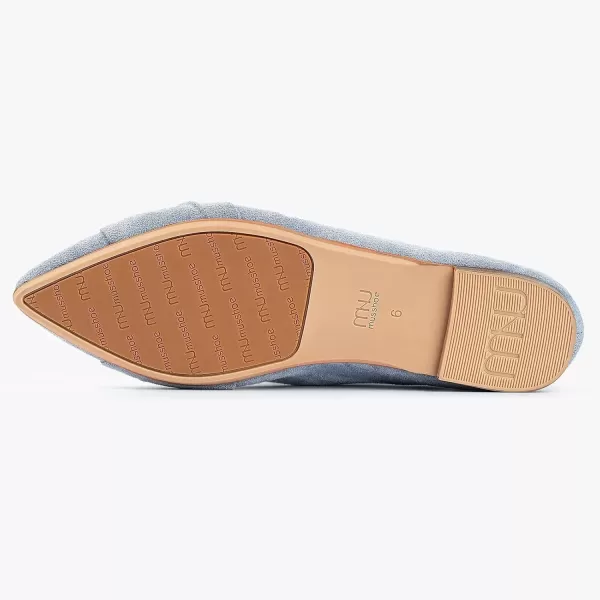 MUSSHOE Flat Shoes Women Comfortable Slip on Women's Flats Dress Shoes for Women