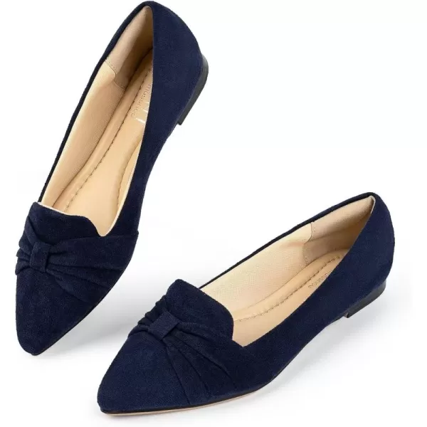 MUSSHOE Flat Shoes Women Comfortable Slip on Women's Flats Dress Shoes for Women