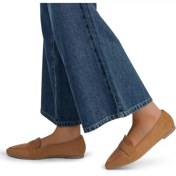MUSSHOE Women's Flats, Comfortable Pointed Toe Flats for Women Soft Suede Women's Loafers &amp; Slip-ons for Work Dating and Casual