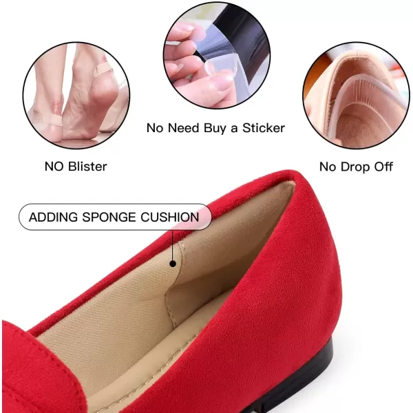 MUSSHOE Women's Flats, Comfortable Pointed Toe Flats for Women Soft Suede Women's Loafers &amp; Slip-ons for Work Dating and Casual
