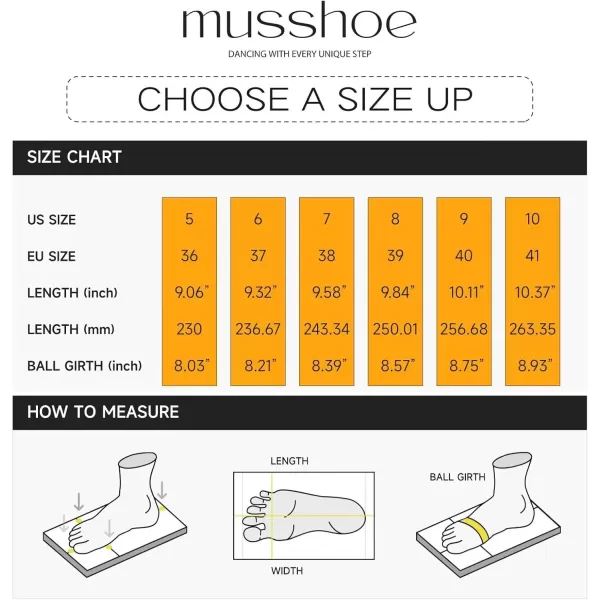 imageMUSSHOE Flats Shoes for Women Dressy Comfortable Slipon Flats for Women Round ToeBlack Pu 1
