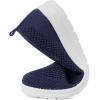 imageMUSSHOE Walking Shoes Women Breathe Mesh Slip On Sneakers Women Comfortable LightweightNavy