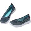 imageMUSSHOE Womens Walking Shoes Slip on Comfortable Elastic Knit Women Sneakers