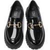 imageMUSSHOE Loafers for Women Platform Chunky Comfortable SlipOn Womens Loafers Fashion Business Work Dressy Casual ShoesBlack
