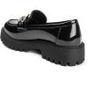 imageMUSSHOE Loafers for Women Platform Chunky Comfortable SlipOn Womens Loafers Fashion Business Work Dressy Casual ShoesBlack