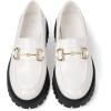 imageMUSSHOE Loafers for Women Platform Chunky Comfortable SlipOn Womens Loafers Fashion Business Work Dressy Casual ShoesWhite