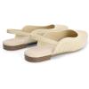 imageMUSSHOE Slingback Flats for Women Pointed Toe Flats for Women Dressy Comfort Work Office Shoes for WomenBeige