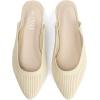 imageMUSSHOE Slingback Flats for Women Pointed Toe Flats for Women Dressy Comfort Work Office Shoes for WomenBeige