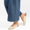 imageMUSSHOE Slingback Flats for Women Pointed Toe Flats for Women Dressy Comfort Work Office Shoes for WomenBeige