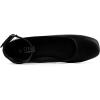 imageMUSSHOE Womens Ballet Flats Mary Jane Shoes Square Toe Ballet Flats Shoes Womens Ankle Strap Flats Shoes Flats for Women Dressy with Adjustable BuckleBlack