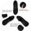 imageUSSHOE Flats Shoes for Women Slip on Round Toe Comfortable Womens Flats Ballet Flats Shoes LoafersAll Black Bf2