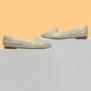 imageUSSHOE Flats Shoes for Women Slip on Round Toe Comfortable Womens Flats Ballet Flats Shoes LoafersGold Rhinestone