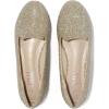 imageUSSHOE Flats Shoes for Women Slip on Round Toe Comfortable Womens Flats Ballet Flats Shoes LoafersGold Rhinestone