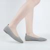 imageUSSHOE Flats Shoes for Women Slip on Round Toe Comfortable Womens Flats Ballet Flats Shoes LoafersGrey Suede 328