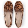 imageUSSHOE Flats Shoes for Women Slip on Round Toe Comfortable Womens Flats Ballet Flats Shoes LoafersLeopard Bf2