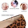 imageUSSHOE Flats Shoes for Women Slip on Round Toe Comfortable Womens Flats Ballet Flats Shoes LoafersLeopard Bf2