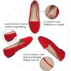 imageUSSHOE Flats Shoes for Women Slip on Round Toe Comfortable Womens Flats Ballet Flats Shoes LoafersRed Bf2