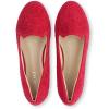 imageUSSHOE Flats Shoes for Women Slip on Round Toe Comfortable Womens Flats Ballet Flats Shoes LoafersRed Suede Glitter