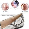 imageUSSHOE Flats Shoes for Women Slip on Round Toe Comfortable Womens Flats Ballet Flats Shoes LoafersSnake