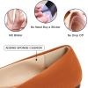 imageUSSHOE Flats Shoes for Women Slip on Round Toe Comfortable Womens Flats Ballet Flats Shoes LoafersTan Bf2