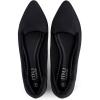 imageMUSSHOE Flat Shoes Women Comfortable Slip on Womens FlatsBlack