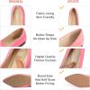 imageMUSSHOE Flat Shoes Women Comfortable Slip on Womens FlatsPink