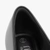 imageMUSSHOE Womens Loafers Comfortable Fashion Chain Flats Shoes for WomenBlack Pu