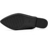 imageMUSSHOE Mules for Women Flats Comfortable Pointed Toe Women MulesBlack