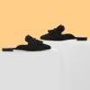 imageMUSSHOE Women Mules Pointed Toe Flats  Comfortable Slip on Work Loafers for Professional Woman Aged 2540 Casual Classic Dressy 2025Black Suede