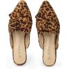 imageMUSSHOE Women Mules Pointed Toe Flats  Comfortable Slip on Work Loafers for Professional Woman Aged 2540 Casual Classic Dressy 2025Leopard Suede